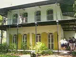  Key West:  Florida:  United States:  
 
 Ernest Hemingway Home